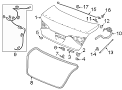 Trunk Torque Rod Bracket