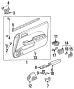 Door Interior Trim Panel Grommet