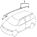 Roof Molding Clip