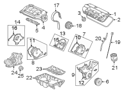 ENGINE / TRANSAXLE. ENGINE PARTS.