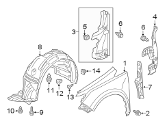 Fender & components.