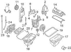 ENGINE / TRANSAXLE. ENGINE PARTS.