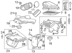 ENGINE / TRANSAXLE. AIR INTAKE.