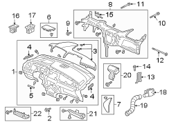 Instrument Panel Crossmember