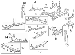 Instrument Panel Air Duct (Rear)