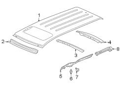 Roof Header Panel (Rear)