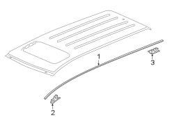 Roof Drip Molding Clip (Front)