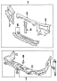 Radiator Support Panel (Front)