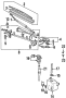 Nozzle. *G77M*. Washer Nozzle. (Left)