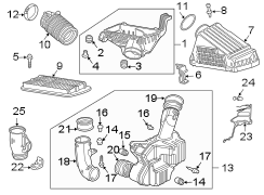 ENGINE / TRANSAXLE. AIR INTAKE.
