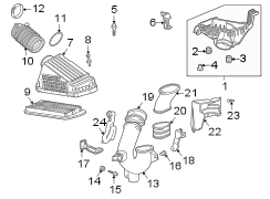 ENGINE / TRANSAXLE. AIR INTAKE.