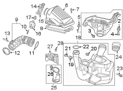 ENGINE / TRANSAXLE. AIR INTAKE.