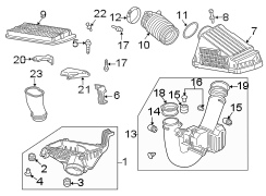ENGINE / TRANSAXLE. AIR INTAKE.