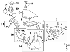 ENGINE / TRANSAXLE. AIR INTAKE.