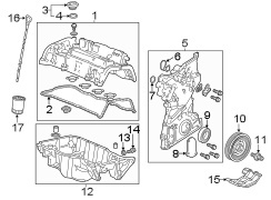 ENGINE / TRANSAXLE. ENGINE PARTS.