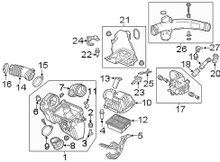 ENGINE / TRANSAXLE. AIR INTAKE.