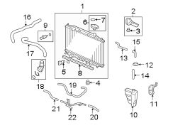 RADIATOR & COMPONENTS.