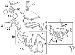 ENGINE / TRANSAXLE. AIR INTAKE.