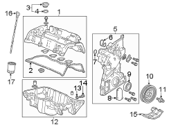 ENGINE / TRANSAXLE. ENGINE PARTS.