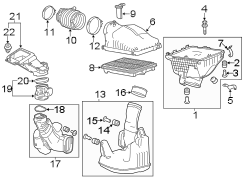 ENGINE / TRANSAXLE. AIR INTAKE.