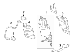 EXHAUST SYSTEM. MANIFOLD.