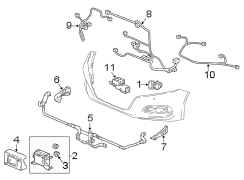 Cruise Control Distance Sensor Bracket