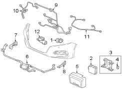 Cruise Control Distance Sensor Bracket