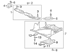 Radiator Support Splash Shield (Front, Lower)