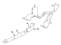 Instrument Panel Air Duct (Rear)