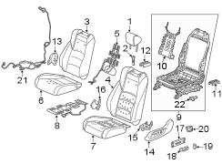 Seat Frame (Left, Front)