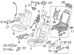 Seat Cover (Left, Front)