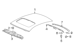 Roof Header Panel (Front)