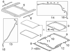 Sunroof Glass