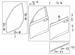 Door Seal (Right, Front)