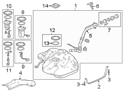 Fuel Tank Strap Bolt