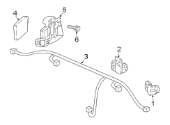 Blind Spot Detection System Warning Sensor (Right)