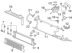 Drive Motor Inverter Coolant Reservoir