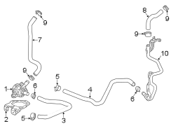 Hose. Inlet. Hose that attaches to.