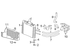 Automatic Transmission Oil Cooler Bracket