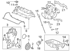 ENGINE / TRANSAXLE. ENGINE PARTS.