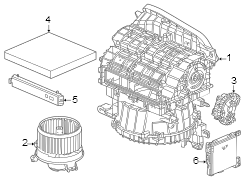 HVAC Blower Motor Housing