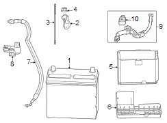 Battery. Sensor. Current. Cable Terminal End. Voltage. A Sensor used on the.