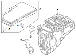 Fuse and Relay Center Bracket