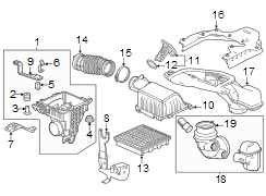 Engine Air Intake Hose