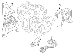 Engine Support Rod (Lower)