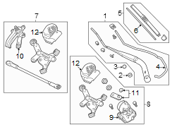 Windshield Wiper Linkage Bracket