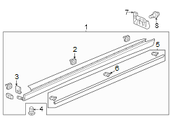 Bolt. (Front, Rear). Mud Flap Bolt. Mud Guard.