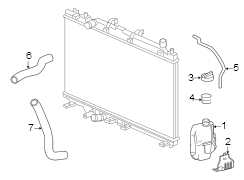 Engine Coolant Reservoir Bracket