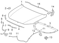 Hood Hinge (Left)