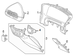 Instrument Panel Trim Panel (Upper, Lower)